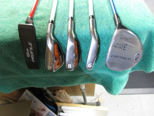 Junior golf set - &, bag