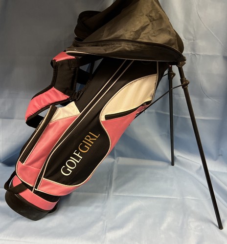 Golf girl - girl, stand/carry