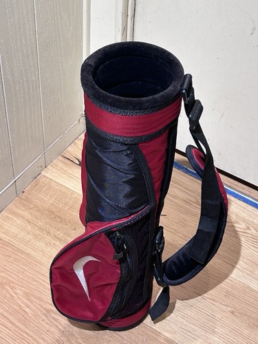 Nike junior golf carry bag - nike, red